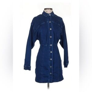 Free People Blue Denim Dress